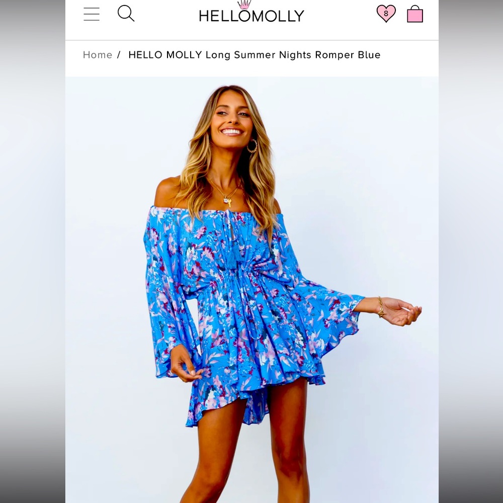 Hello Molly romper